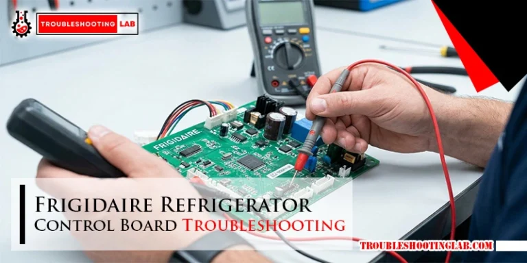 Frigidaire Refrigerator Control Board Troubleshooting