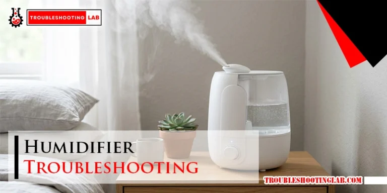 Humidifier Troubleshooting