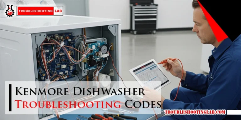 Kenmore Dishwasher Troubleshooting Codes