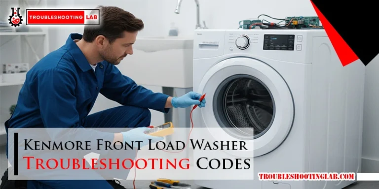 Kenmore Front Load Washer Troubleshooting Codes