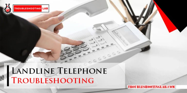 Landline Telephone Troubleshooting