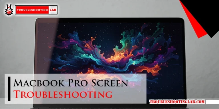 Macbook Pro Screen Troubleshooting