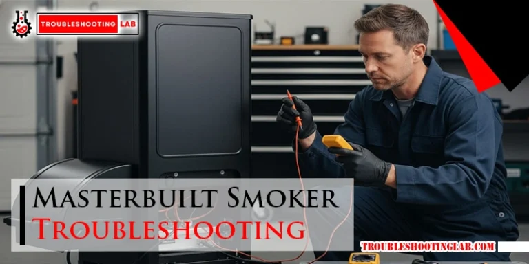 Masterbuilt Smoker Troubleshooting