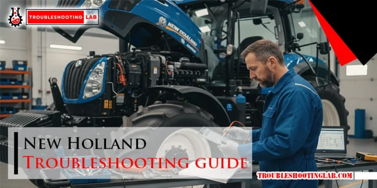 New Holland Troubleshooting Guide