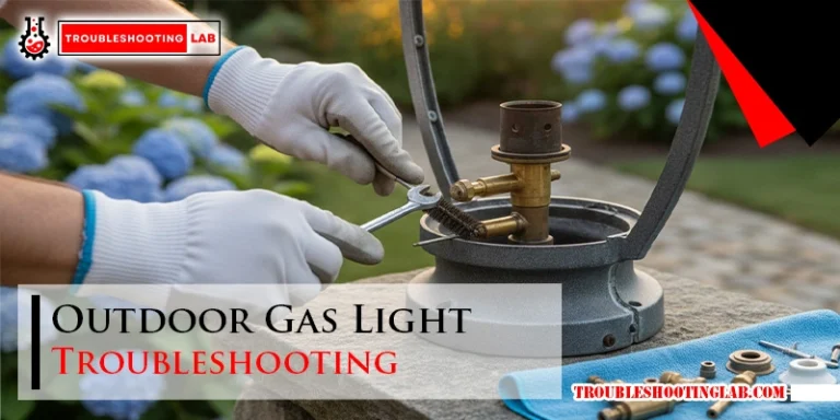 Outdoor Gas Light Troubleshooting