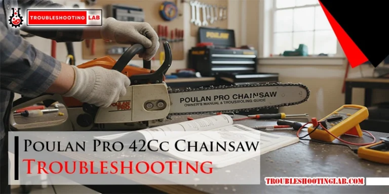 Poulan Pro 42Cc Chainsaw Troubleshooting
