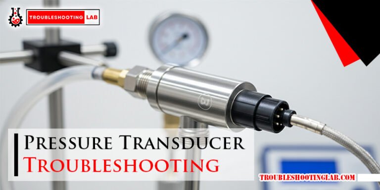 Pressure Transducer Troubleshooting