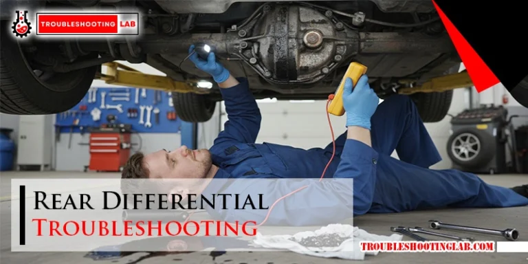 Rear Differential Troubleshooting