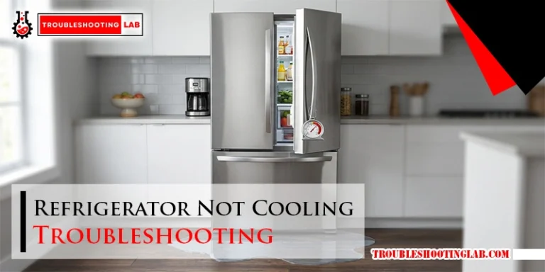 Refrigerator Not Cooling Troubleshooting