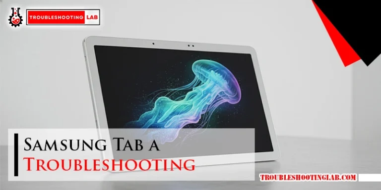 Samsung Tab a Troubleshooting