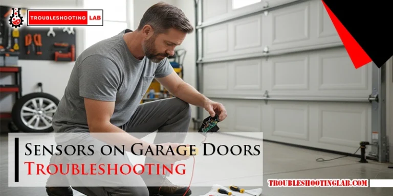 Sensors on Garage Doors Troubleshooting