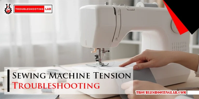 Sewing Machine Tension Troubleshooting