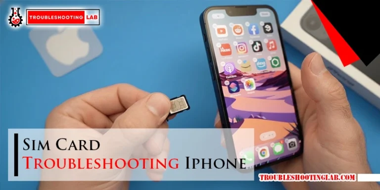 Sim Card Troubleshooting Iphone