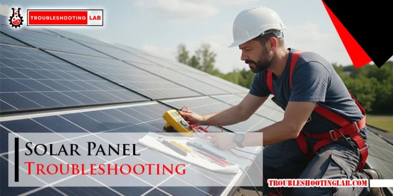 Solar Panel Troubleshooting