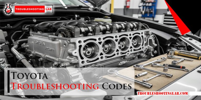 Toyota Troubleshooting Codes