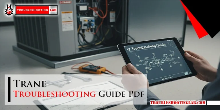 Trane Troubleshooting Guide Pdf