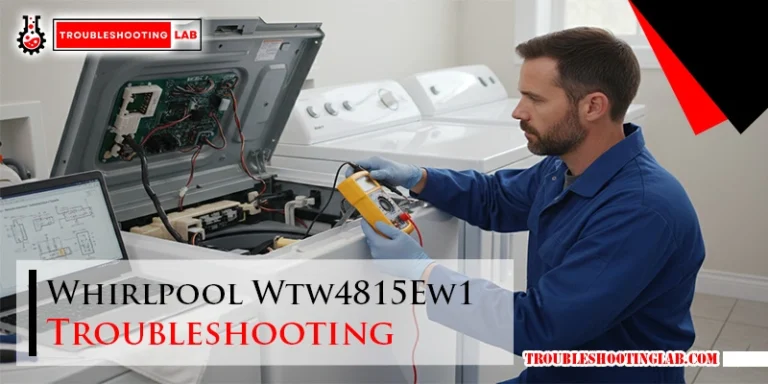 Whirlpool Wtw4815Ew1 Troubleshooting