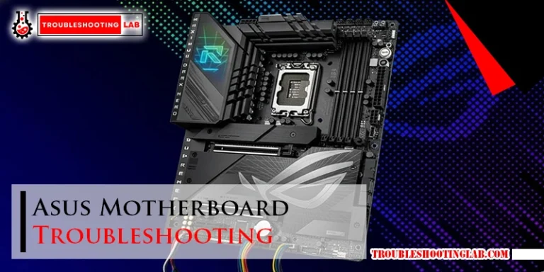 Asus Motherboard Troubleshooting'-FI