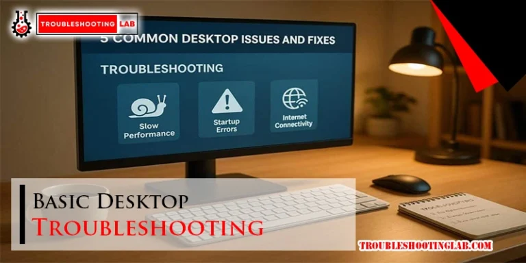 Basic Desktop Troubleshooting