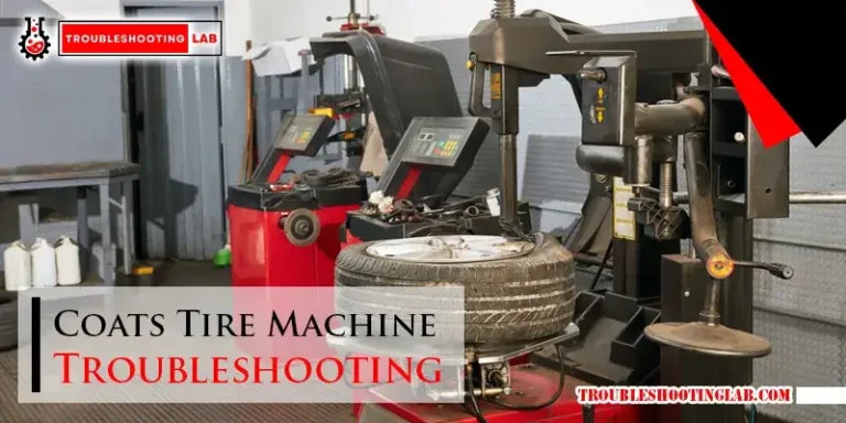 Coats Tire Machine Troubleshooting-FI