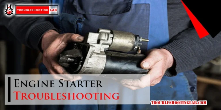 Engine Starter Troubleshooting
