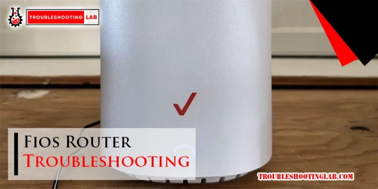 Fios Router Troubleshooting