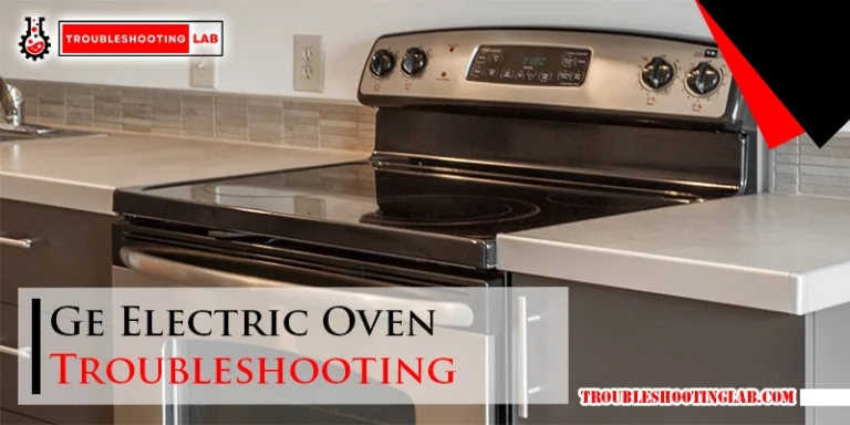 Ge Electric Oven Troubleshooting