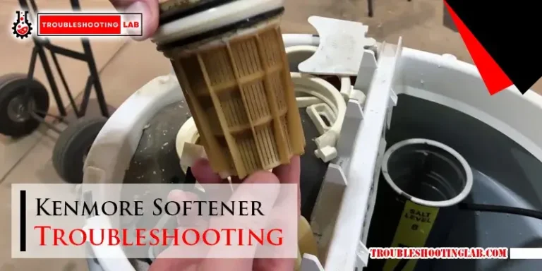 Kenmore Softener Troubleshooting-FI
