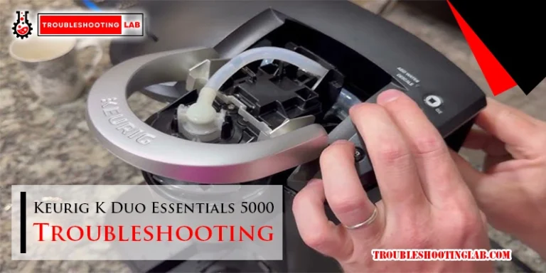 Keurig K Duo Essentials 5000 Troubleshooting-FI