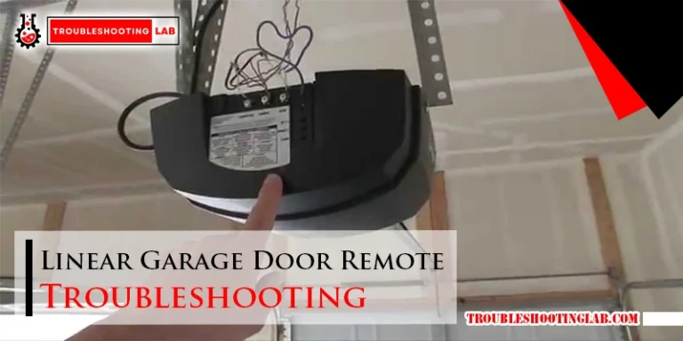 Linear Garage Door Remote Troubleshooting