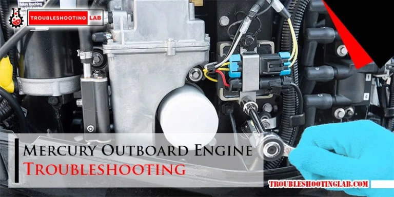 Mercury Outboard Engine Troubleshooting
