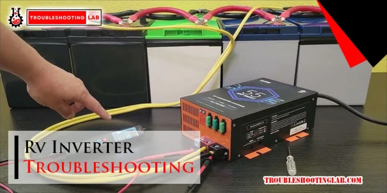 Rv Inverter Troubleshooting
