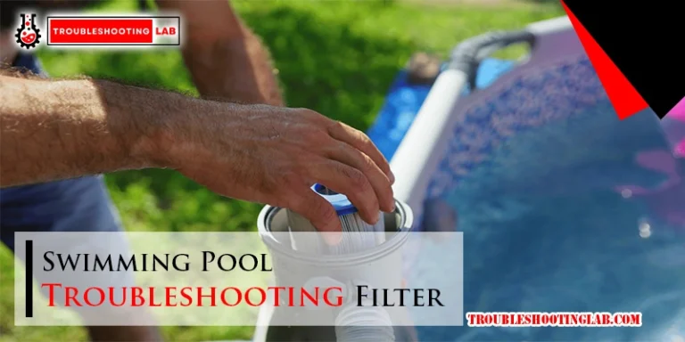 Swimming Pool Troubleshooting Filter