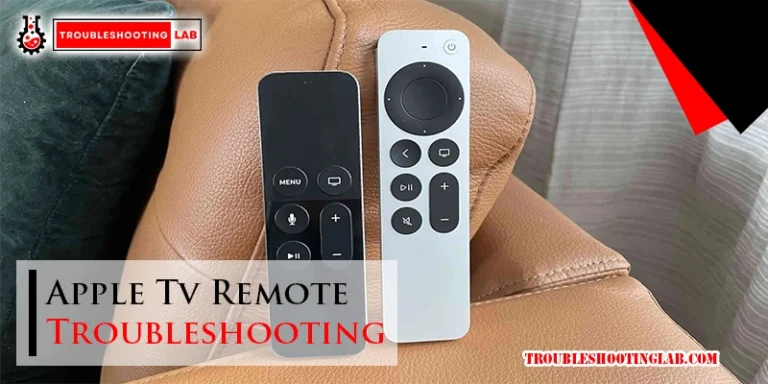 Apple Tv Remote Troubleshooting