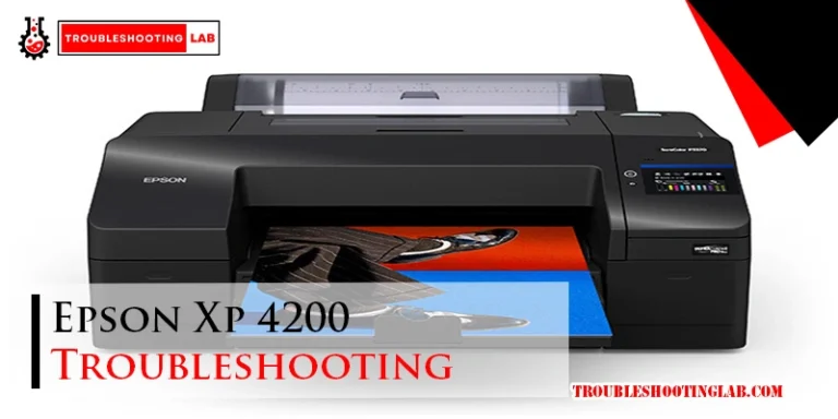 Epson Xp 4200 Troubleshooting