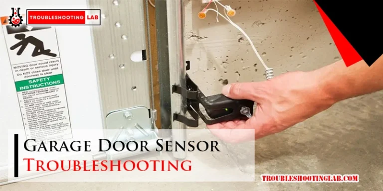 Garage Door Sensor Troubleshooting