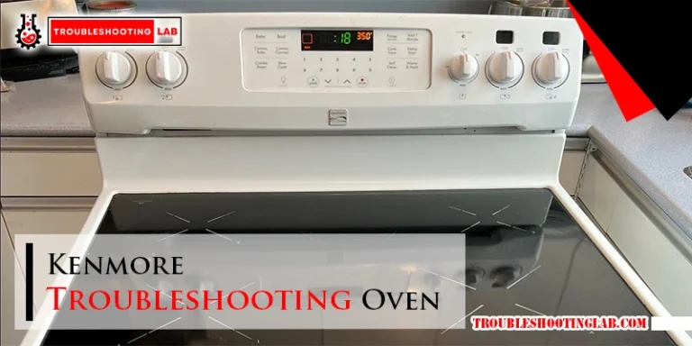 Kenmore Troubleshooting Oven