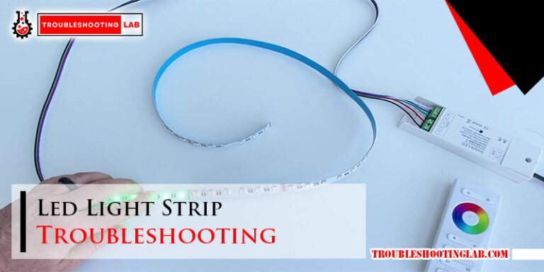 Led Light Strip Troubleshooting