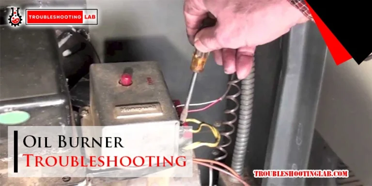 Oil Burner Troubleshooting