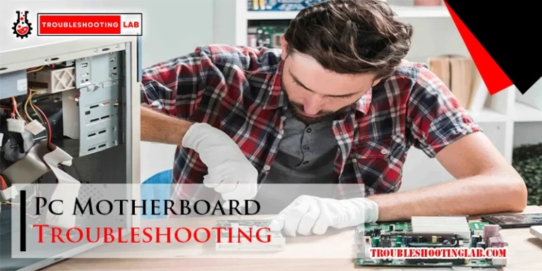 Pc Motherboard Troubleshooting