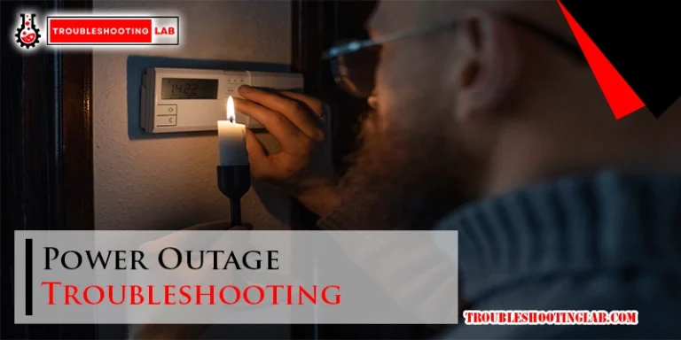 Power Outage Troubleshooting
