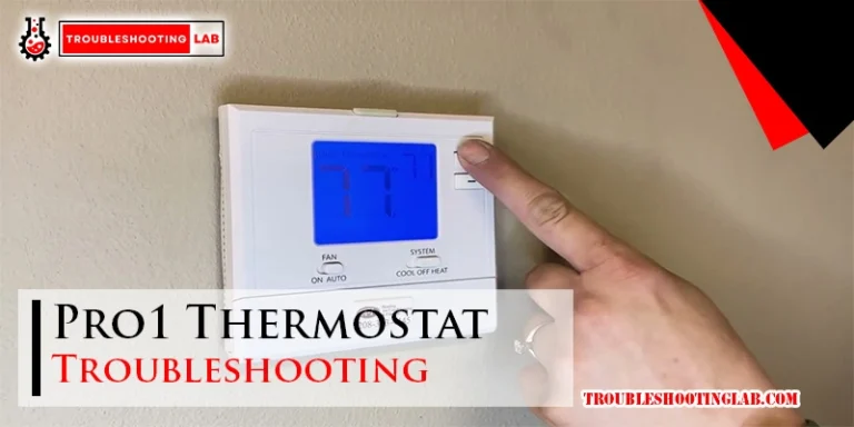 Pro1 Thermostat Troubleshooting