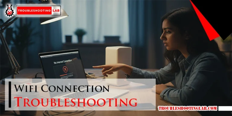 Wifi Connection Troubleshooting