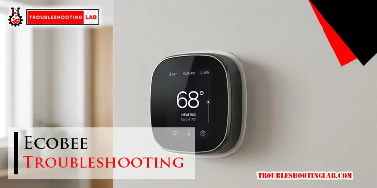 Ecobee Troubleshooting