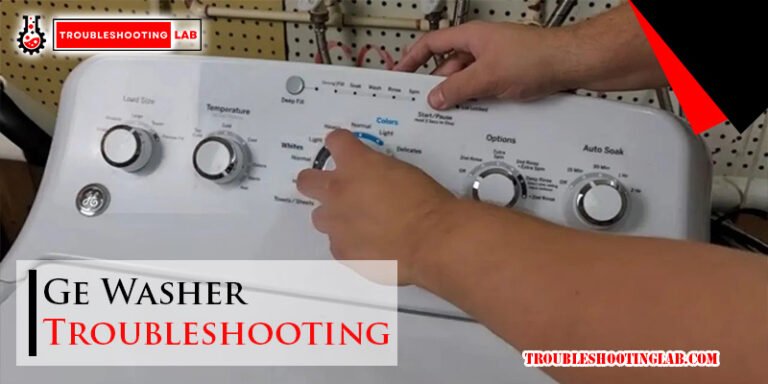 Ge Washer