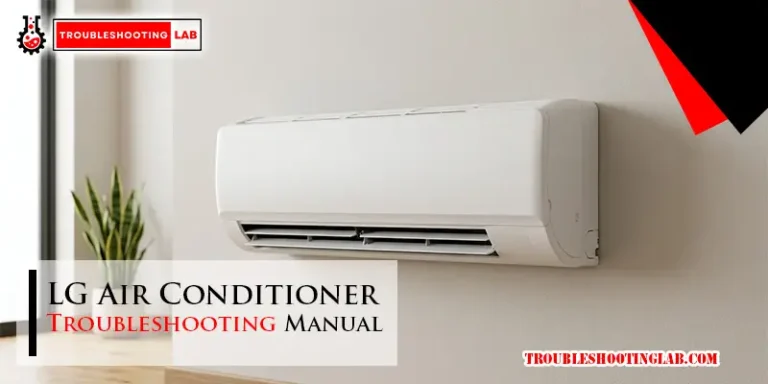 LG Air Conditioner Troubleshooting Manual