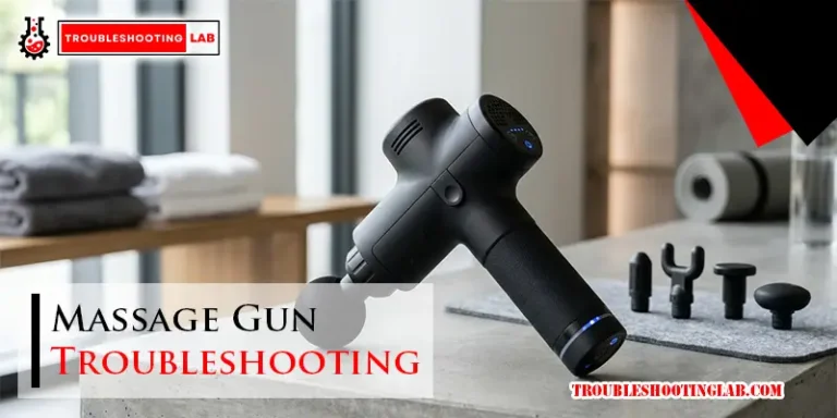 Massage Gun Troubleshooting