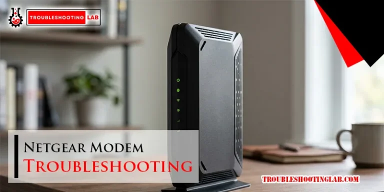 Netgear Modem Troubleshooting