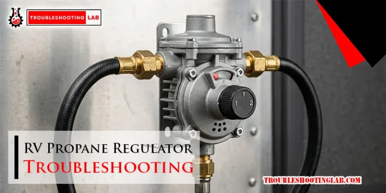 RV Propane Regulator Troubleshooting