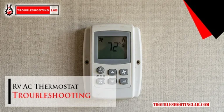 Rv Ac Thermostat Troubleshooting